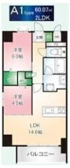 レントリリー御器所の間取り画像