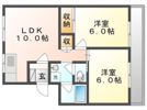 大和マンションの間取り画像