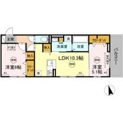 ユーフォリア A棟の間取り画像