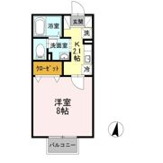 メゾンソレイユの間取り画像