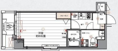 グランパークN．東京の間取り画像