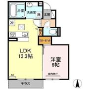リヴェール南吉田の間取り画像