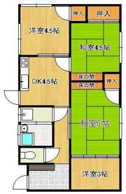 市瀬吉武邸の間取り画像