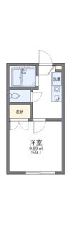 レオパレスKUROISHIの間取り画像