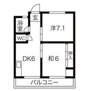 クリーンハイツ豊里の間取り画像