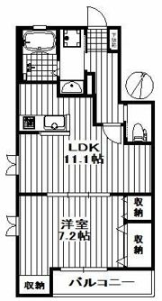 Dice学芸大学の間取り画像