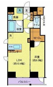 LEXE入谷の間取り画像