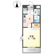 ピアッツア紗梨の間取り画像