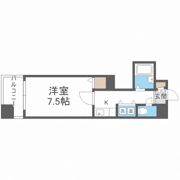 ソレアードトレスなんばWESTの間取り画像