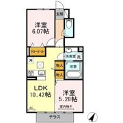クレセントⅠの間取り画像