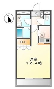ヴィーナスコート天神の間取り画像
