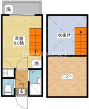 かもめアパートの間取り画像