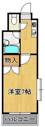 トーケン設計戸畑駅前IIの間取り画像