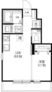 Casa Simpatia Koganeiの間取り画像