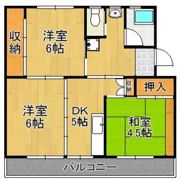 ビレッジハウス日明1号棟の間取り画像