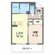 ルーシーエメラルドの間取り画像
