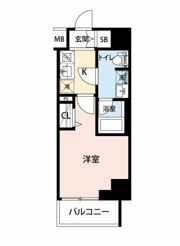 マイナビSTAYモンターニュ西横浜（GENOVIA西横浜）の間取り画像