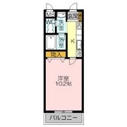 メゾンドリビドーⅢの間取り画像