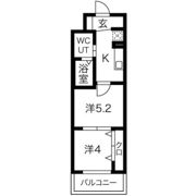 エグゼ新北野の間取り画像