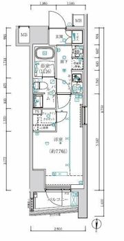 アルテシモコルソの間取り画像