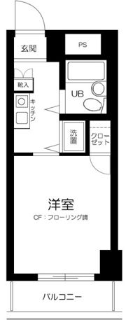 スカイコート川崎第2の間取り画像