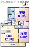 ヴェルフィーユの間取り画像