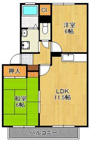 アルテールMの間取り画像