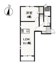 フェリーク庭瀬の間取り画像