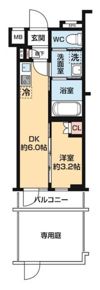 ハーモニーレジデンス中野NORTH ARAIの間取り画像