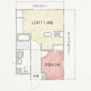 プリモーテ枚方公園の間取り画像