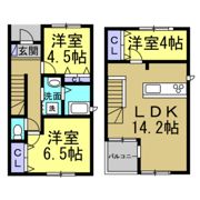 鯉江本町KODATEX Ⅰの間取り画像