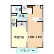 プルミエール野澤A棟の間取り画像