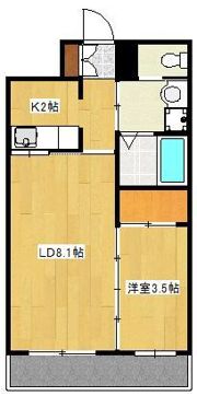 LS薬園の間取り画像