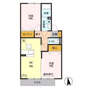 エスペランサKの間取り画像