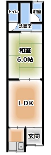 守口市高瀬町1丁目6-11の間取り画像