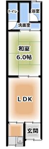 守口市高瀬町1丁目6-11の間取り画像