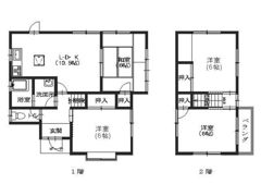 西本住宅の間取り画像