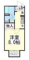 ハイネス岡本の間取り画像
