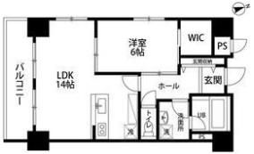 TRIBUTE元浜の間取り画像