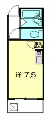 ポエム松川の間取り画像