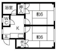 コーポマツシマの間取り画像