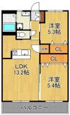 シベール本城の間取り画像