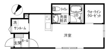 Peridot Ⅱの間取り画像