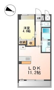 ショコラの間取り画像
