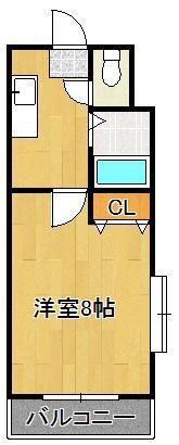 ロイヤルアベニューの間取り画像