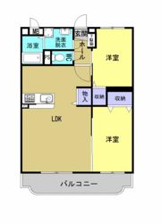 グランコートⅠの間取り画像