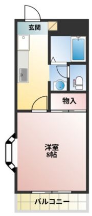 メゾンサンシャインの間取り画像