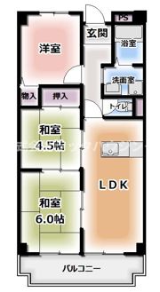 コーポ小林の間取り画像