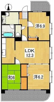 ベルグランデの間取り画像