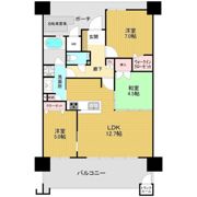 サンリヤン到津の間取り画像